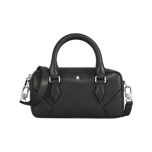 MONTBLANC Full Зернистая кожа коровы Сумка Мини Женские Черный