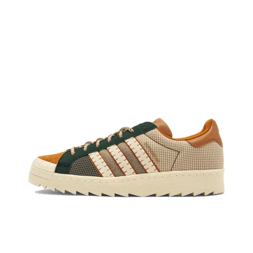 CLOT x Adidas Originals SUPERSTAR Повседневная обувь Унисекс Бежевый Коричневый