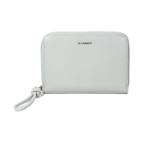 JIL SANDER Кожа Кошелек Женские Серый