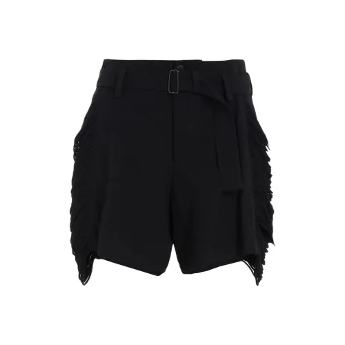 Yohji Yamamoto LIMI Feu FW25 POPLIN STRING Короткий Брюки Повседневные шорты Женские