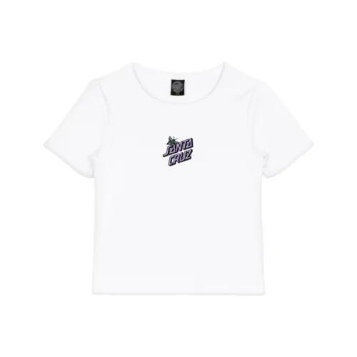 Santa Cruz Белый Женские T-рубашки