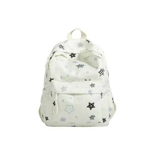 Miss Angel Нейлоновый Рюкзак Стандартный Женский Айвори