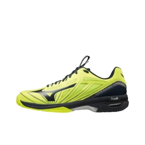 Mizuno Wave Exceed 4 Легкие теннисные кроссовки унисекс зеленые