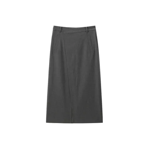 PEACEBIRD Повседневный Длинный Юбка Женские