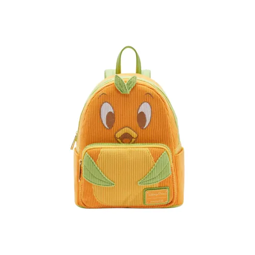 Disney Loungefly Коллаборация Полиэстер Рюкзак Мини Женские Апельсин