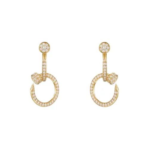 Серьги с бриллиантами Cartier Juste Un Clou Series Унисекс Золото