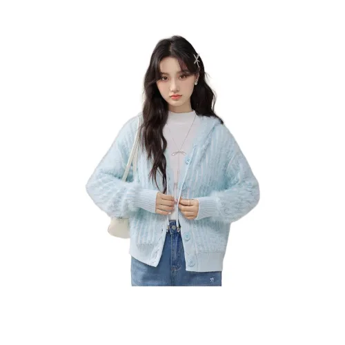 TXGN Светло-синий Женский Трикотаж