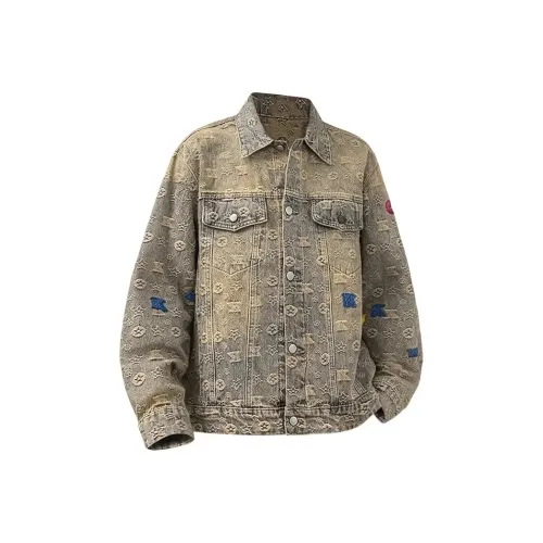 Bug Small Green Грязно-желтый Унисекс Джинсовые куртки