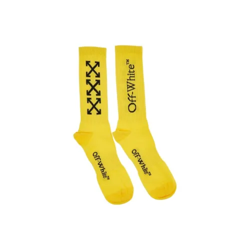 Off Белый Высокие Носки до Колена Мужские 1 Пачка