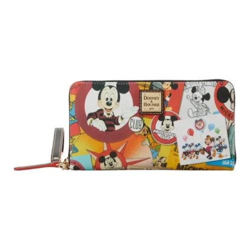 Disney Dooney Bourke Collaboration PVC Поливинилхлорид Кошелек Женские Многоцветный