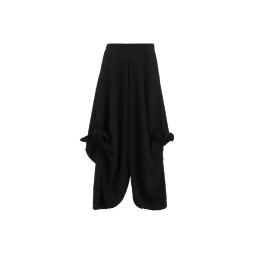 Yohji Yamamoto LIMI Feu FW25 DOUBLE SATIN TIED PANTS Casual Pants Women's