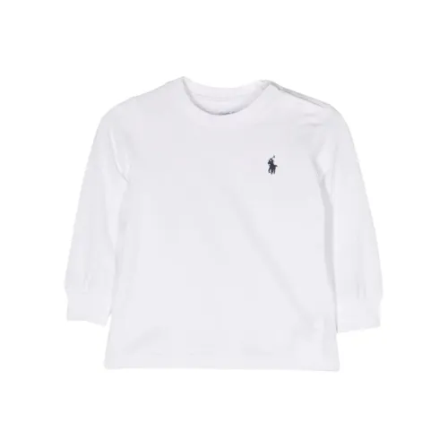 Polo Ralph Lauren T-рубашка Белая для младенцев и малышей