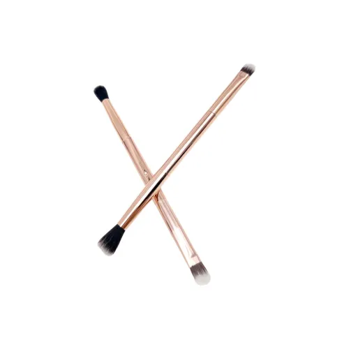 ECOHOME Все Алюминиевая Двойная Головка Щетка для Контуринга и Маскировки Одно Штука Многофункциональная Кисть для Макияжа