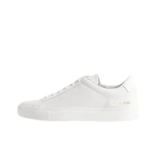COMMON PROJECTS Низкие кроссовки для скейтбординга Мужские Белые