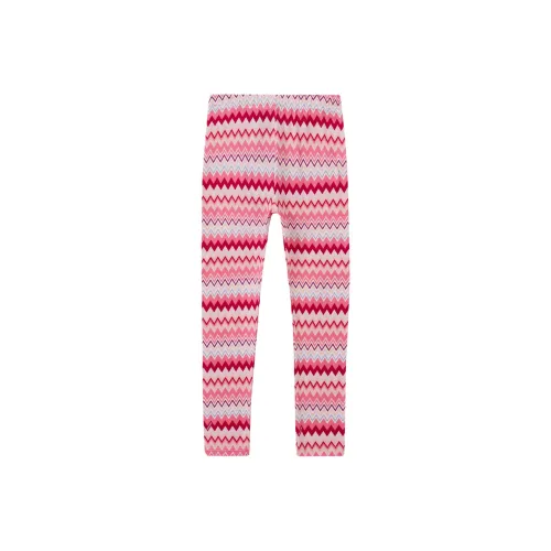 MISSONI Розовые Детские Леггинсы