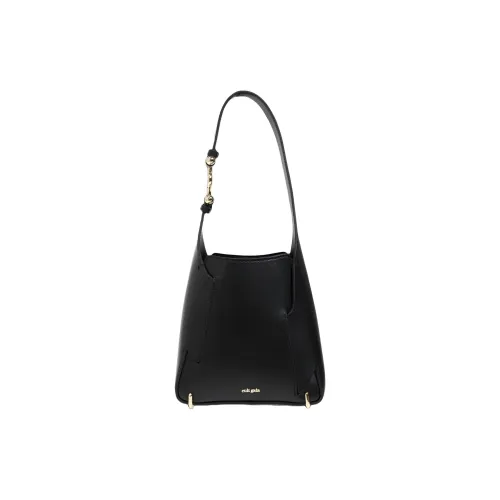 CULT GAIA Lambskin One Shoulder Bag Mini Unisex Black CULT GAIA Lambskin Одно плечо Сумка Мини Унисекс Черный