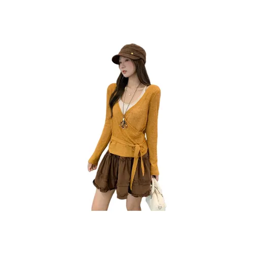 TXGN 3750# Caramel Женские T-рубашки