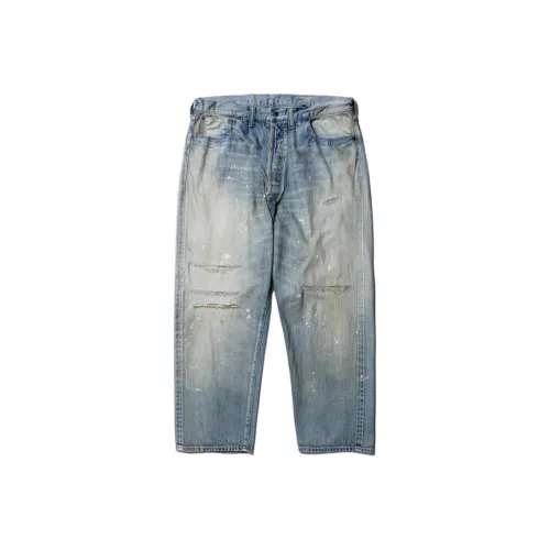 A.PRESSE Отбеленные Унисекс Джинсы