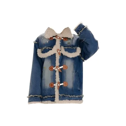 AFGGD Пальто Женские Джинсовые куртки