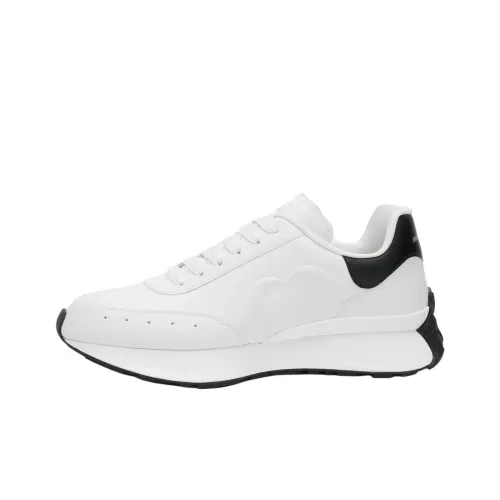 Alexander McQueen Низкий топ Повседневная обувь Женская Белая