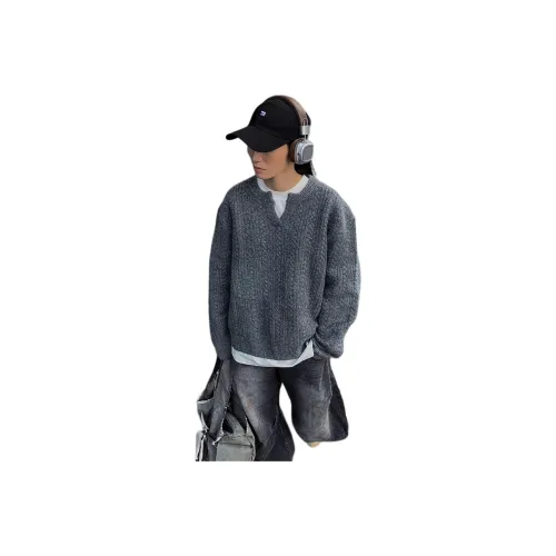 SOUL WORKER Темно-серый Унисекс Трикотаж