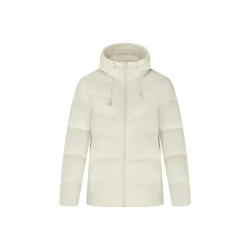 361° Светлый Бежевый Серый Женский Пух