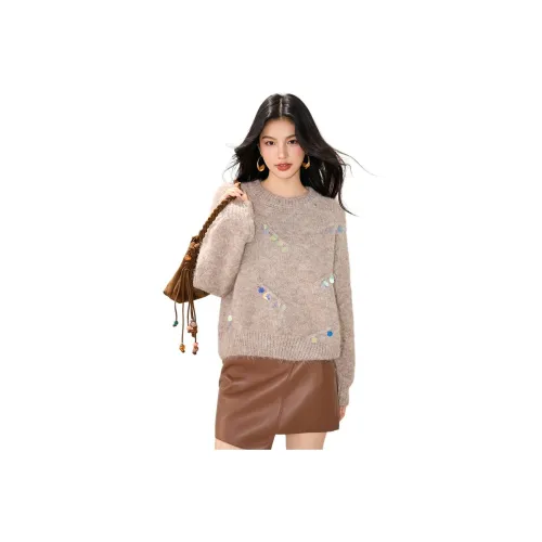 HIPHOPPUNKS Мокко CAMEL Женская Трикотаж