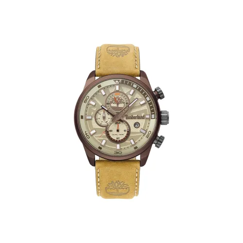 Timberland Henniker II Collection Кварцевые мужские наручные часы с желтым циферблатом