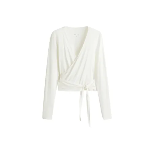 H M Айвори Белый Женские T-рубашки