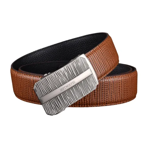 SEPTWOLVES Ремни из коровьей кожи мужской ширина 3,5 см