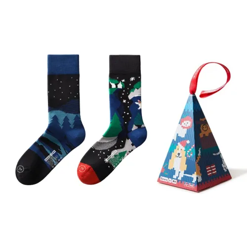 Bananain Колено Высокие Носки Унисекс Набор из 2 пар OF Подарочные Коробки