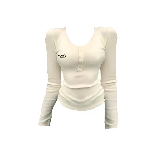 YINLEI Стандартная длинная рубашка с длинным рукавом женская