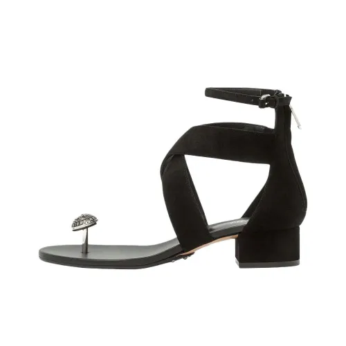 BALMAIN One Ремешок Сандалии Женские Черные