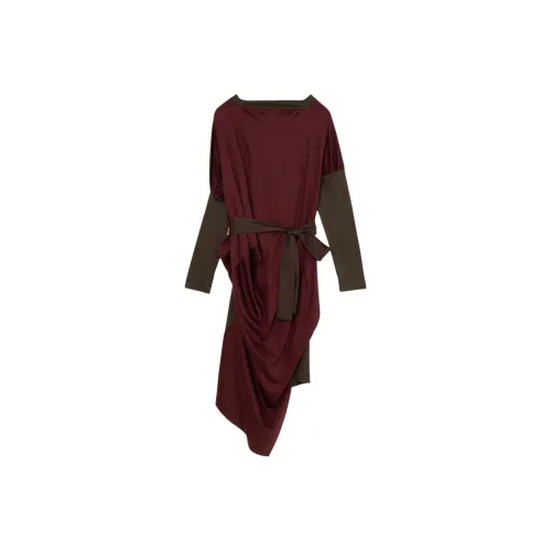 Vivienne Westwood Длинное платье с длинными рукавами женское