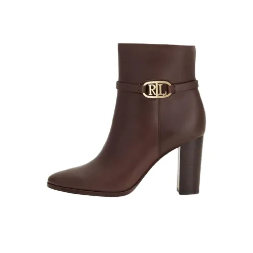 Polo Ralph Lauren Ботильоны Женские Красный Коричневый