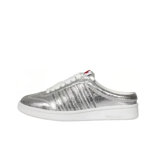 DSQUARED 2 Домашние тапочки Женские Серебряные