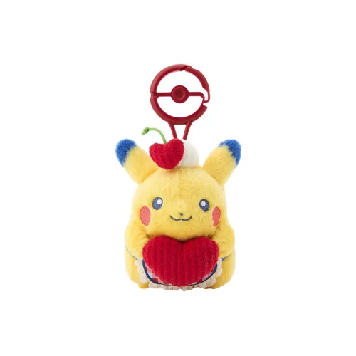 POKEMON Pikachu Dining Room Collection Сердце Позиционирование стиля Плюшевый Подвеска Высота 16 см