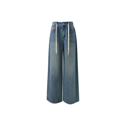 3COLOUR Haze Синий Женские Джинсы