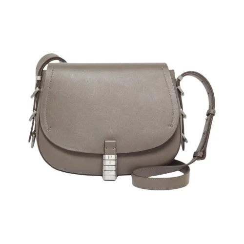 PINKO Кожа Сумка через плечо Средняя Женская Серый Бежевый