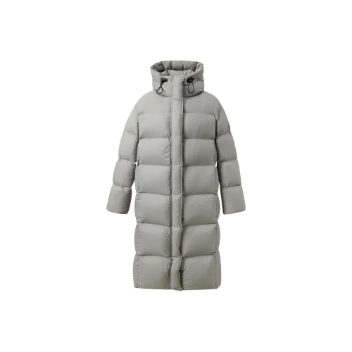 3COLOUR Тихий Серый Женский Пуховик