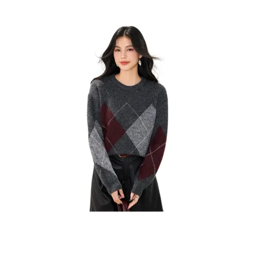 HIPHOPPUNKS Темно-серый Женский Трикотаж