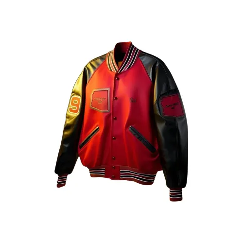 MARTHENAUT Red Unisex Jackets MARTHENAUT Красный Унисекс Куртки