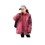 Розовый, утеплённый, 3-в-1