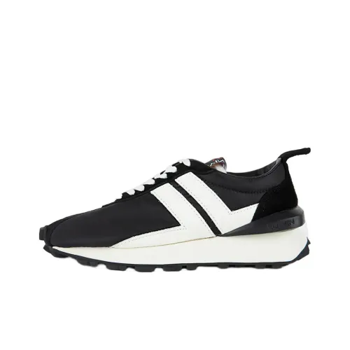 Lanvin Bumpr Low Топ Повседневная обувь Мужская Черный Белый