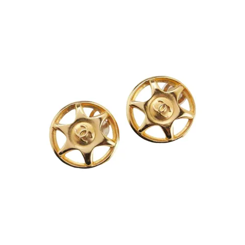CHANEL Серьги из металла женские золотые