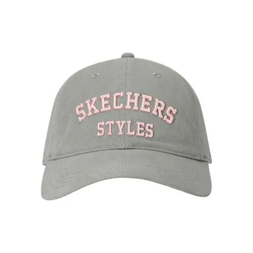 Skechers Хлопковые кепки унисекс цвет морозно-серый