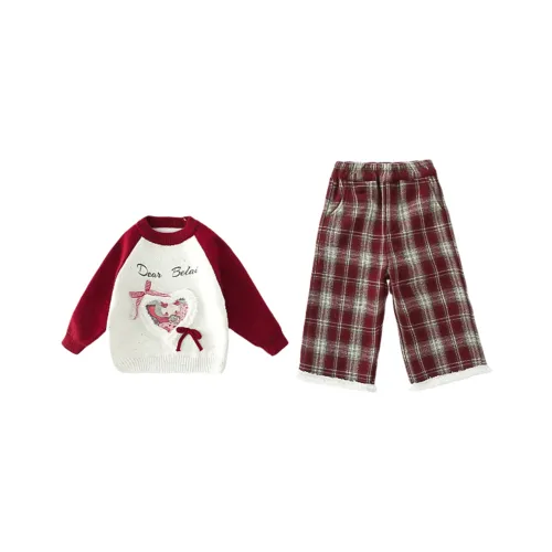 SUPEREDGE Клетчатый Комплекты Одежды для Детей