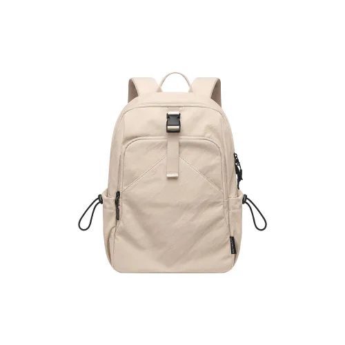 GOLF Ткань Рюкзак Стандартный Унисекс Черный Абрикос