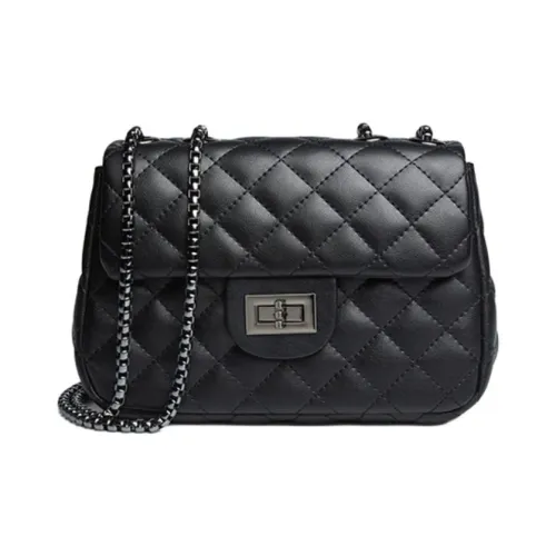 FOXER Корова Кожа Синтетическая Кожа Сумка через плечо Стандартная Женская Черная Белая