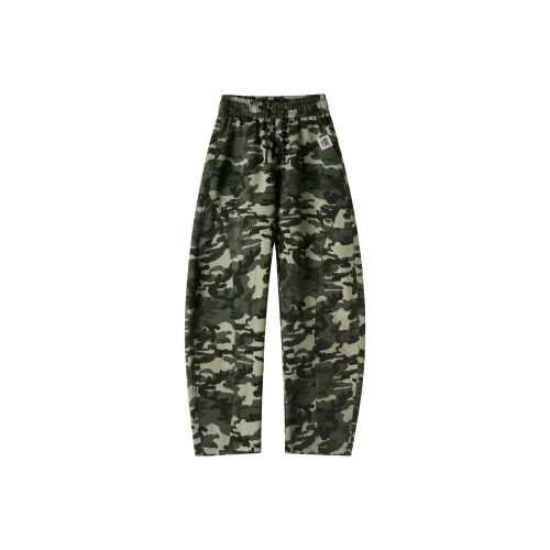 GEANC Армия Зеленый Унисекс Повседневные Штаны
